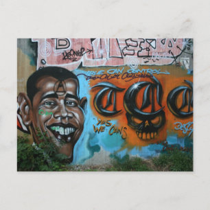 Postal Graffiti de Obama
