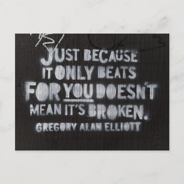 Postal Graffiti de Toronto (Anverso)