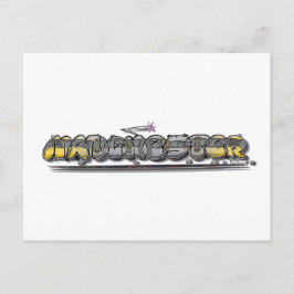 Postal Graffiti del metroenlace de Manchester