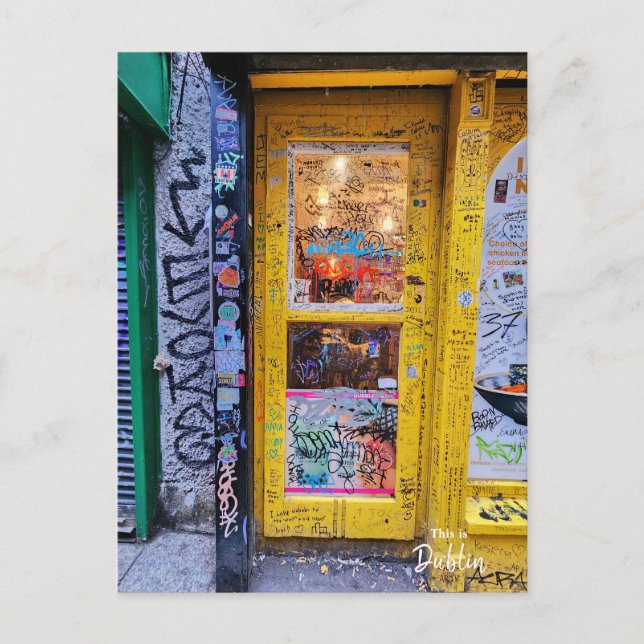 Postal Graffiti Dining Dublin Irlanda (Anverso)