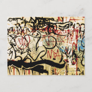 Postal Graffiti en la pared