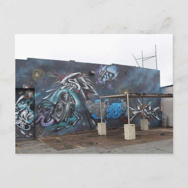 Postal Graffiti en profundidad de Ellum # 22 (Anverso)