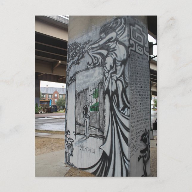 Postal Graffiti en profundidad de Ellum # 37 (Anverso)