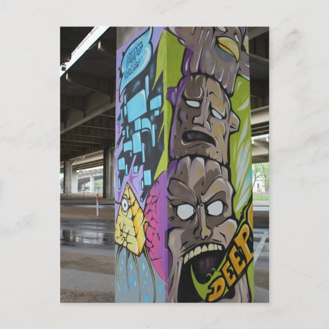 Postal Graffiti en profundidad de Ellum # 53 (Anverso)