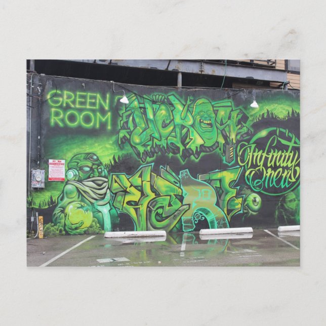 Postal Graffiti en profundidad de Ellum # 54 (Anverso)