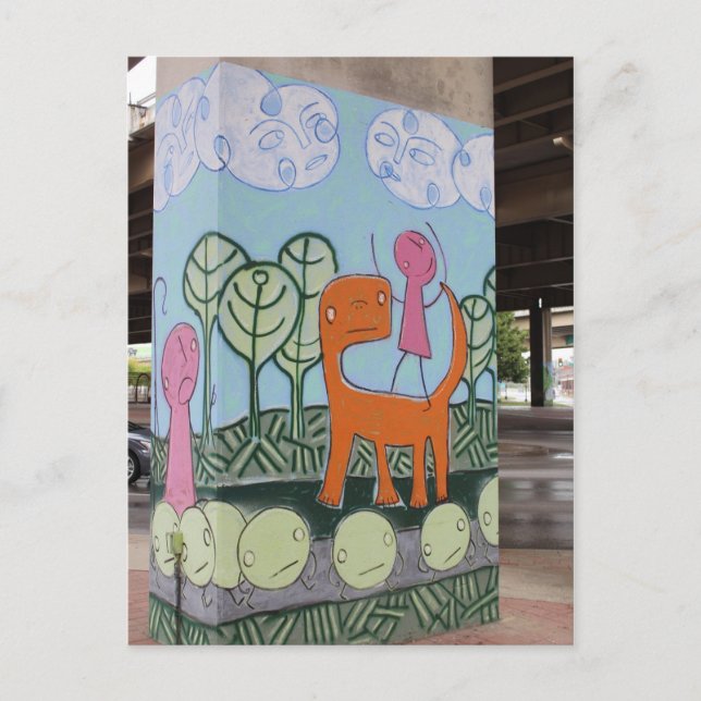 Postal Graffiti en profundidad de Ellum # 60 (Anverso)