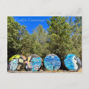 Postal ¡Graffiti Greetings!