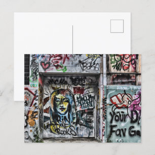 Postal Graffiti Guay Modern Urban Street Art