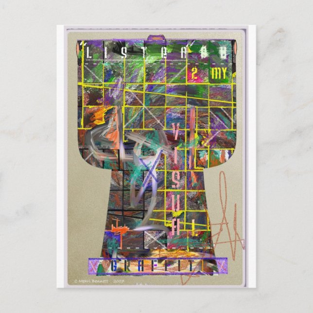 Postal Graffiti Kimono (Anverso)