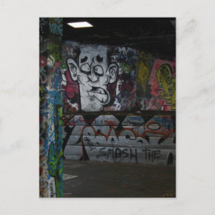 Postal Graffiti plateado