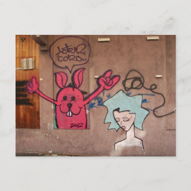 Postal Graffiti, San Juan, Puerto Rico (Anverso)