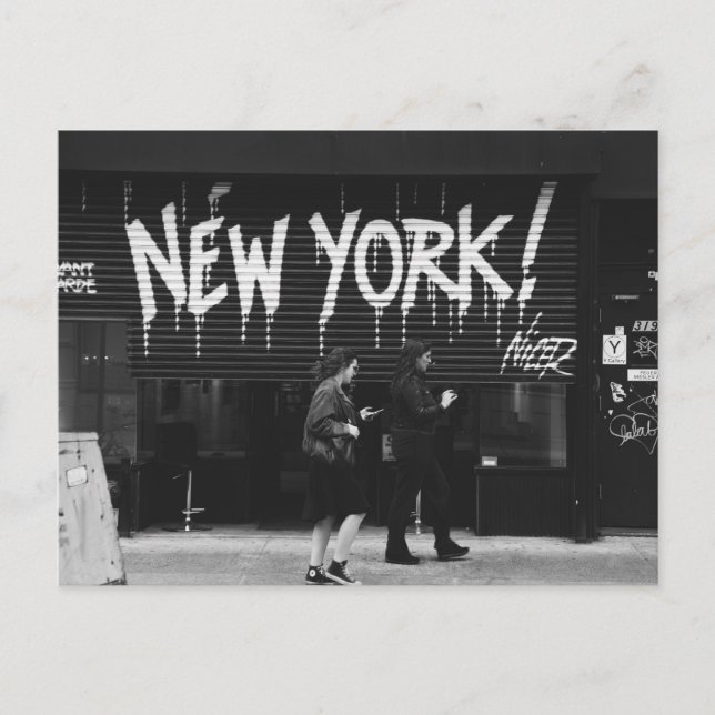 Postal Graffiti Street Art (Nueva York, Nueva York) (Anverso)