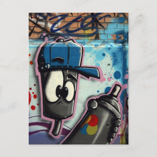 Postal Graffiti suizo (Anverso)