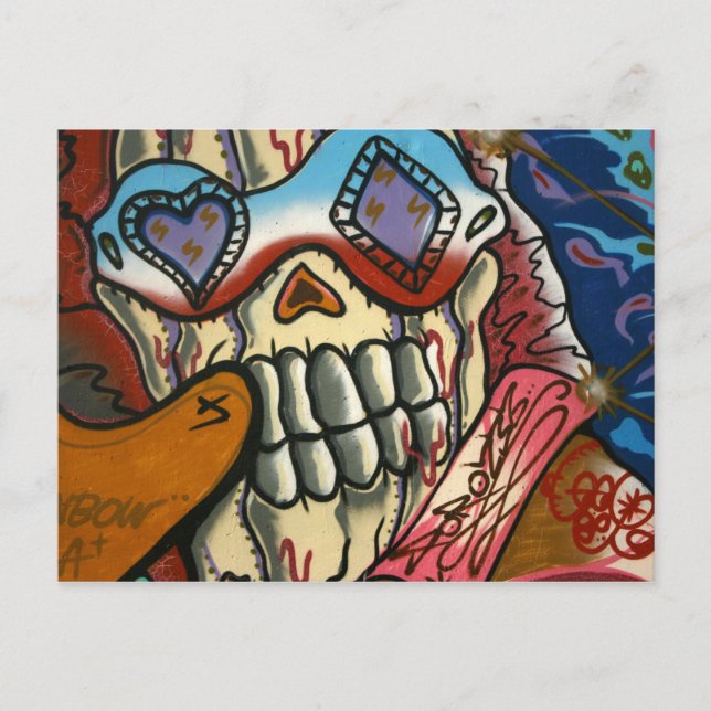 Postal Graffiti taiwanés, Taipei, Taiwán (Anverso)