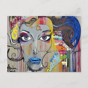 Postal Graffiti Woman