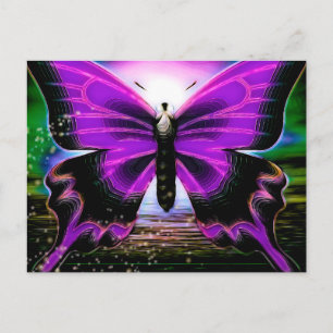Postal Graffitis por mariposa