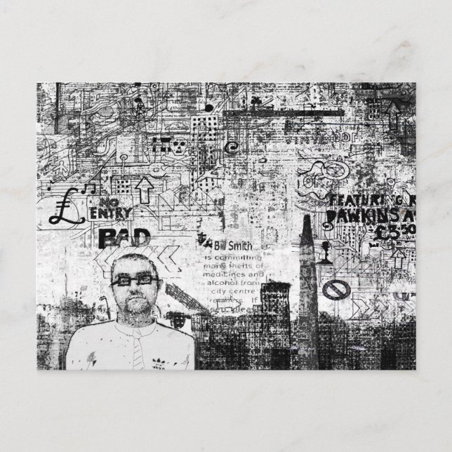 Postal Graffito de Manchester (Anverso)