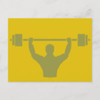 Gráfica de camiseta de Weightlifter Workout