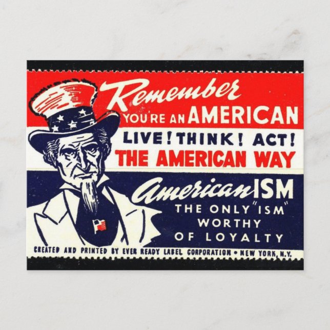 Postal gráfica vintage (Anverso)