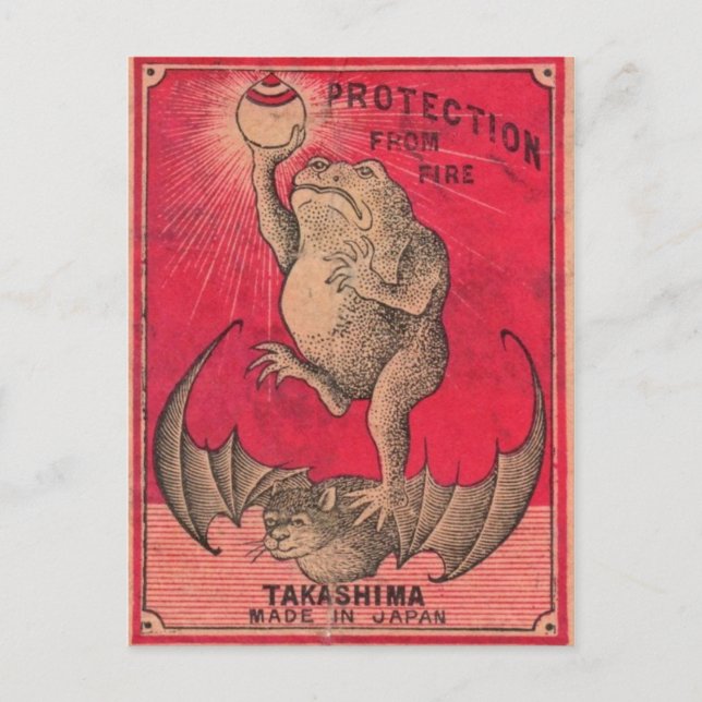 Postal gráfica vintage (Anverso)