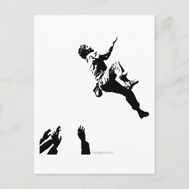 Postal Gráfico de Bouldering (Anverso)