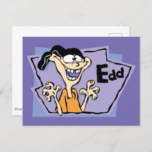 Postal Gráfico de caracteres Edd
