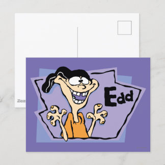 Postal Gráfico de caracteres Edd