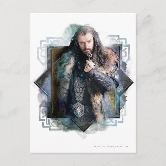 Postal Gráfico de caracteres THORIN OAKENSHIELD™ (Anverso)