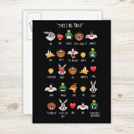 Postal Gráfico de Emojis LOONEY TUNES™