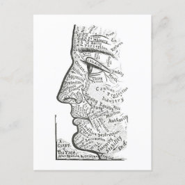 Postal "Gráfico de la cara" para la evaluación de la pers