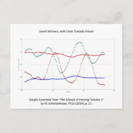 Postal Gráfico de movimientos de espada (vallado)