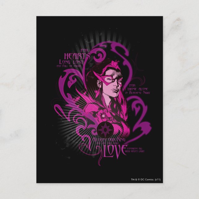 Postal Gráfico de Star Sapphire 1 (Anverso)