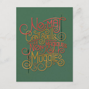 Postal Gráfico de traducciones localizadas MUGGLE™