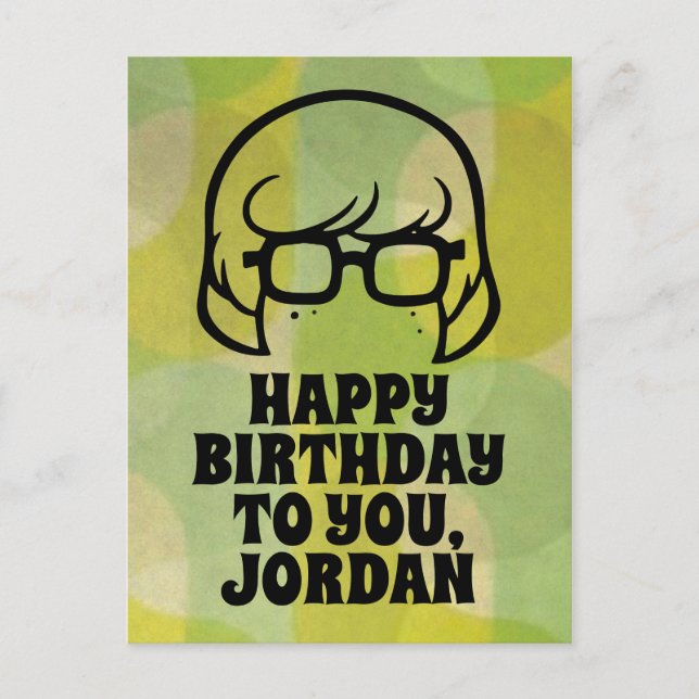 Postal Gráfico de Velma "más inteligente que tú" (Anverso)