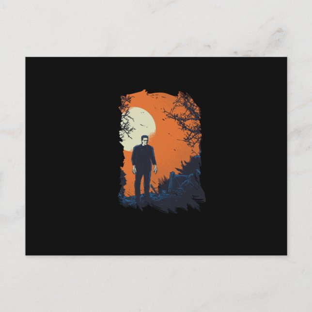 Postal Gráfico Frankenstein (Anverso)