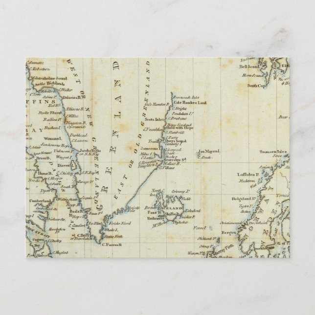 Postal Gráfico, mares polares (Anverso)