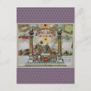 Postal Gráfico masónico 2