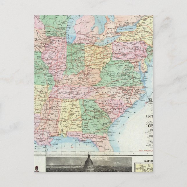 Postal Gráfico militar de la Unión (Anverso)