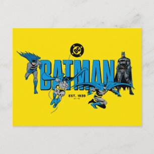 Postal Gráficos de Batman Leyendas por Siempre