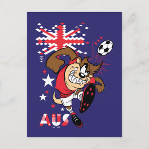 Postal Gráficos de fútbol del equipo TAZ™ de Australia