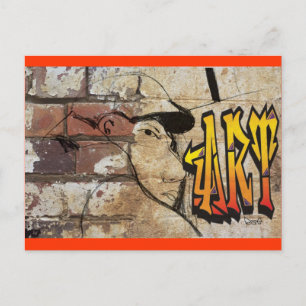 Postal Grafiti Artista