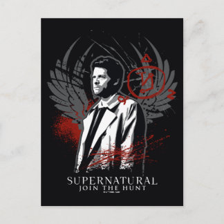 Postal Grafiti de Castiel Supernatural