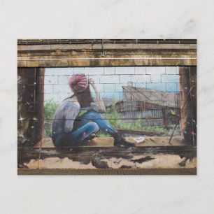 Postal Grafiti de Recuerdos de la infancia