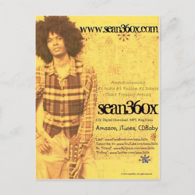 Postal Grafiti PostCards sean360x (Anverso)