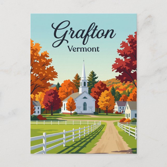 Postal Grafton Vermont (Anverso)