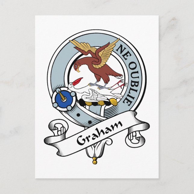 Postal Graham Clan Badge (Anverso)