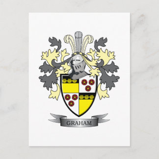 Postal Graham Family Crest Coat of Arms