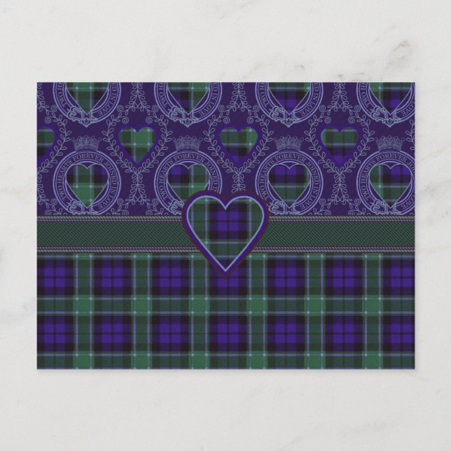 Postal Graham Scottish tartan (Anverso)