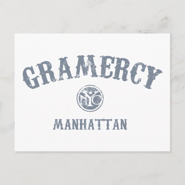 Postal Gramercy (Anverso)