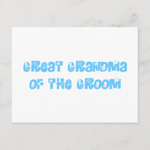Postal Gran Abuela del Groom